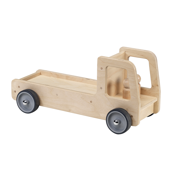 Giant wooden truck