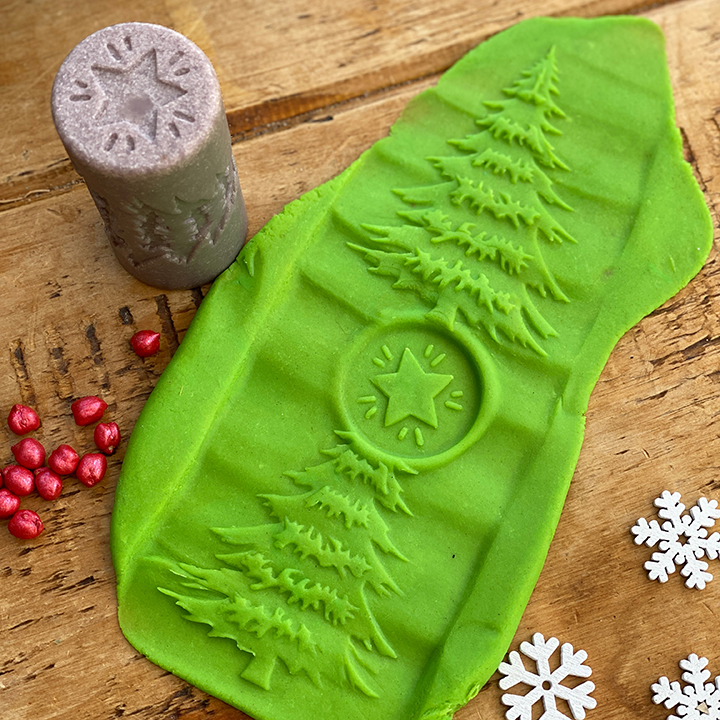 Winter rolle and stamper