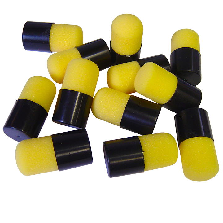 Set of 12 mini foam dabbers