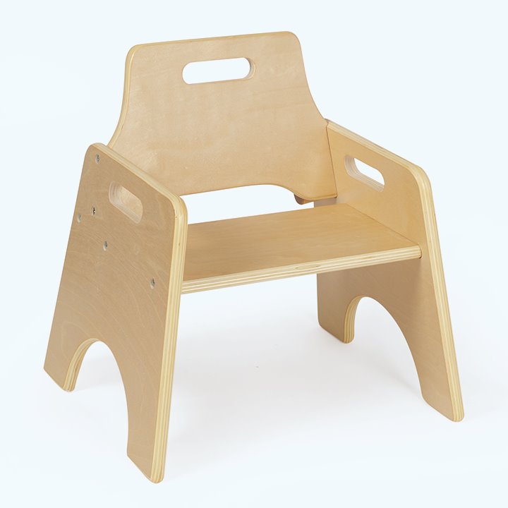 Wooden wobbler chair