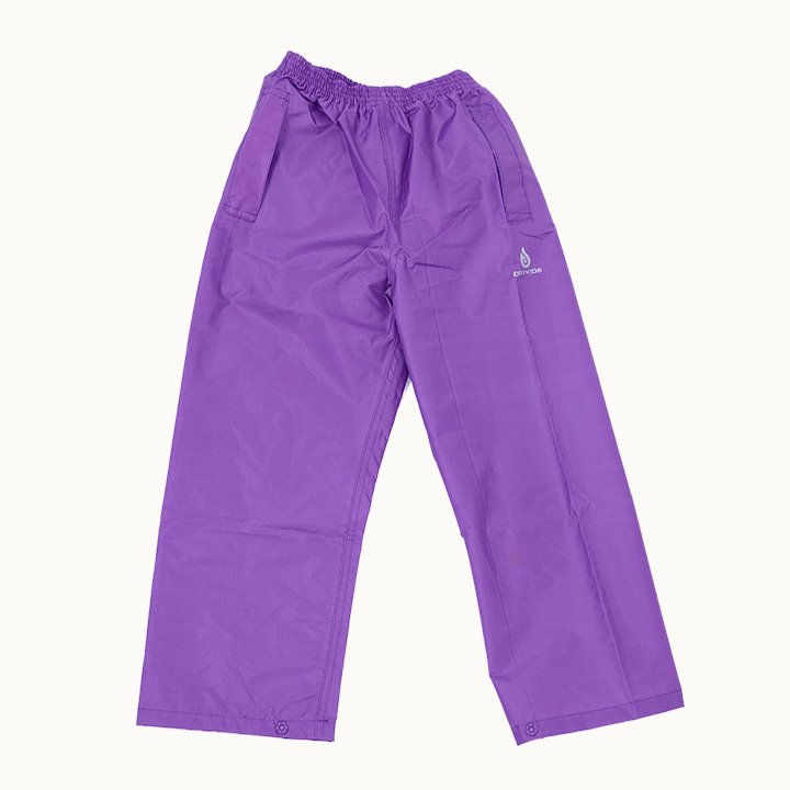 Purple 2025 waterproof trousers