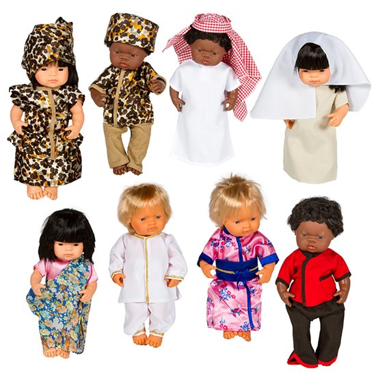 Multicultural Dolls Clothes