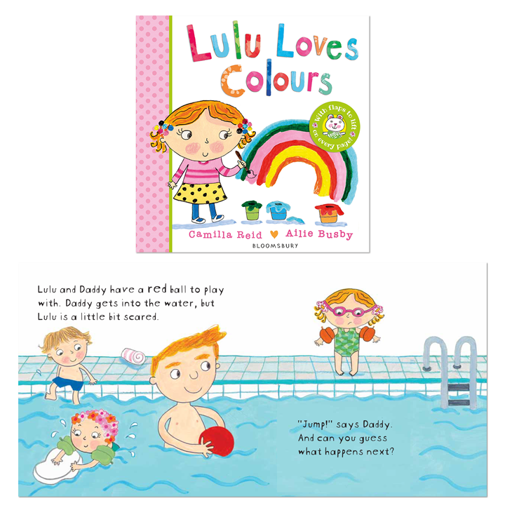 Front cover of Lulu Loves Colours