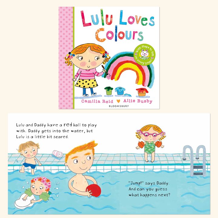 Front cover of Lulu Loves Colours