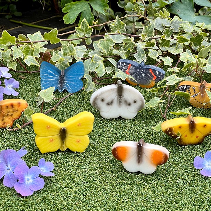 Set of 8 butterflies