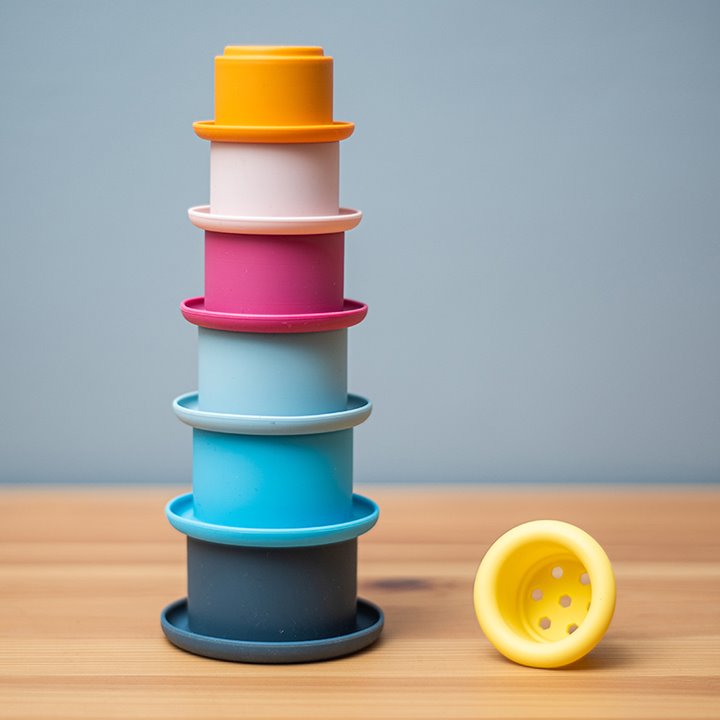 Stacking Cups made from Silicone
