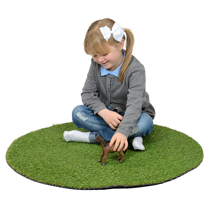 Grass Circle Mats Early Years Direct