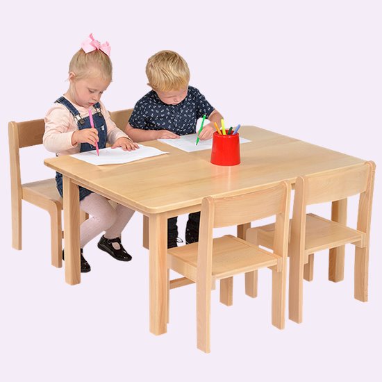 Nursery table and chairs sale