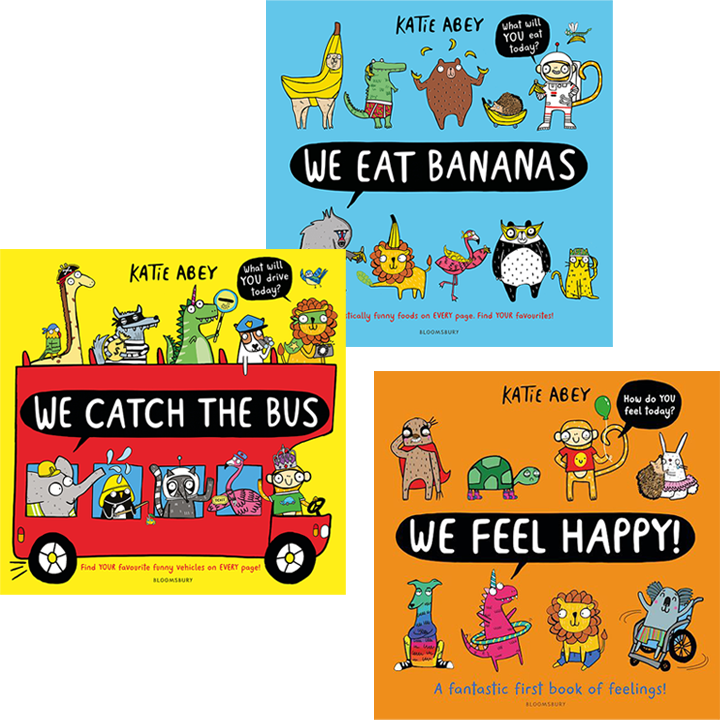Set of three fun learning books