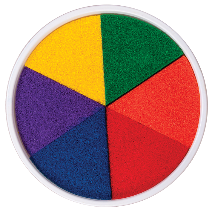 Rainbow Ink Pad Early Years Direct