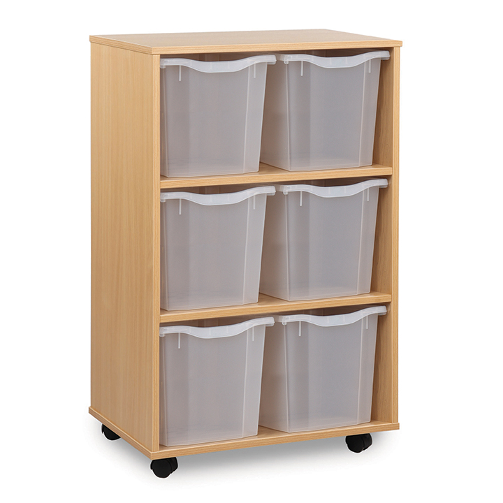 Assembled Quad Bin Units