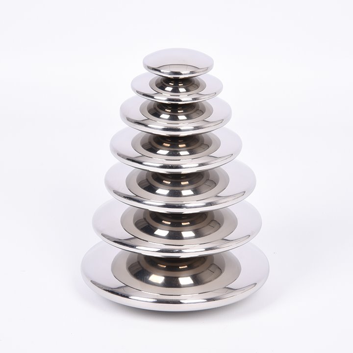 Reflective stacked buttons