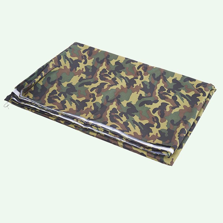 Camouflage patterned fabric