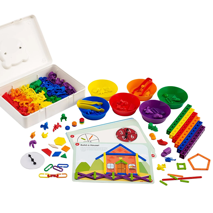 Case full of resources for early maths