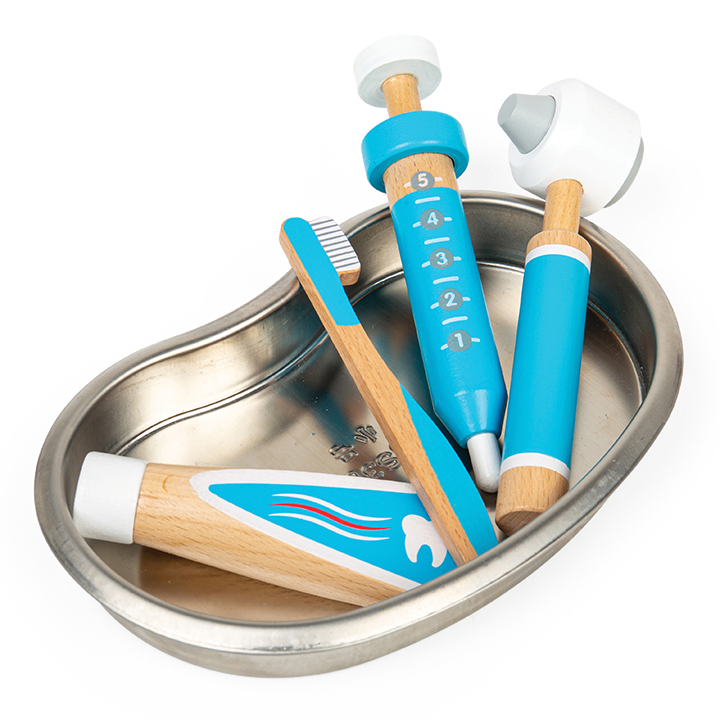 Pretend play dentists tools