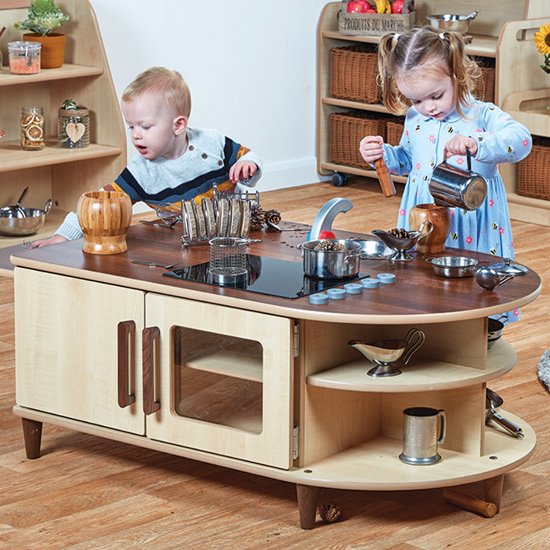 Kitchen Rack Baby Toddler Kitchen - Storage Unit - Early Years Direct
