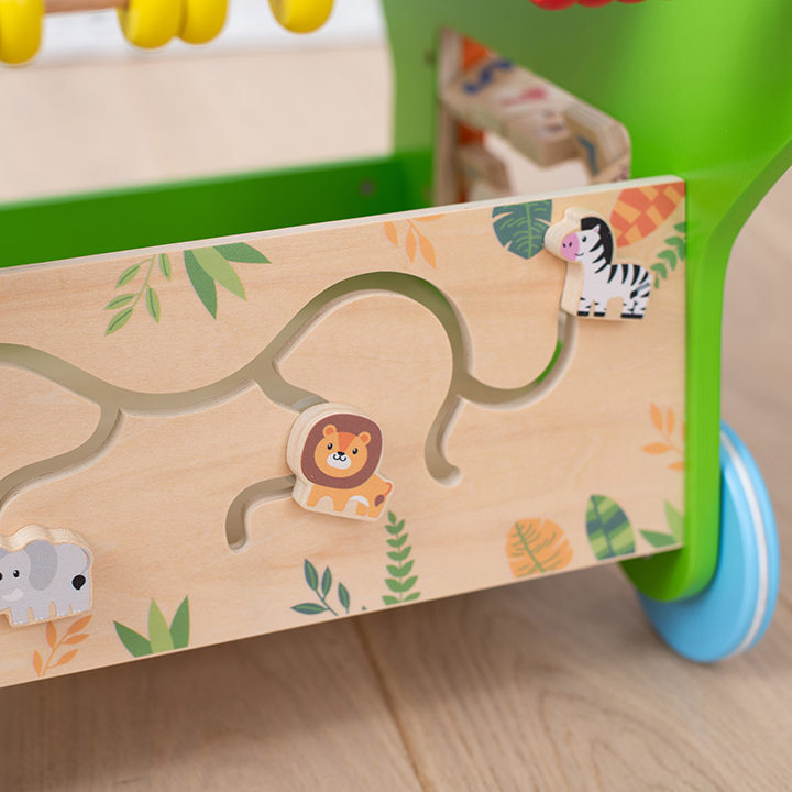 Maze activity close up