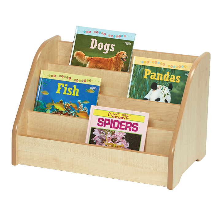 Low book storage unit