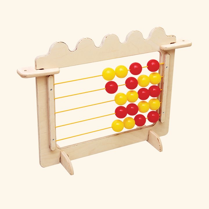 Abacus divider piece