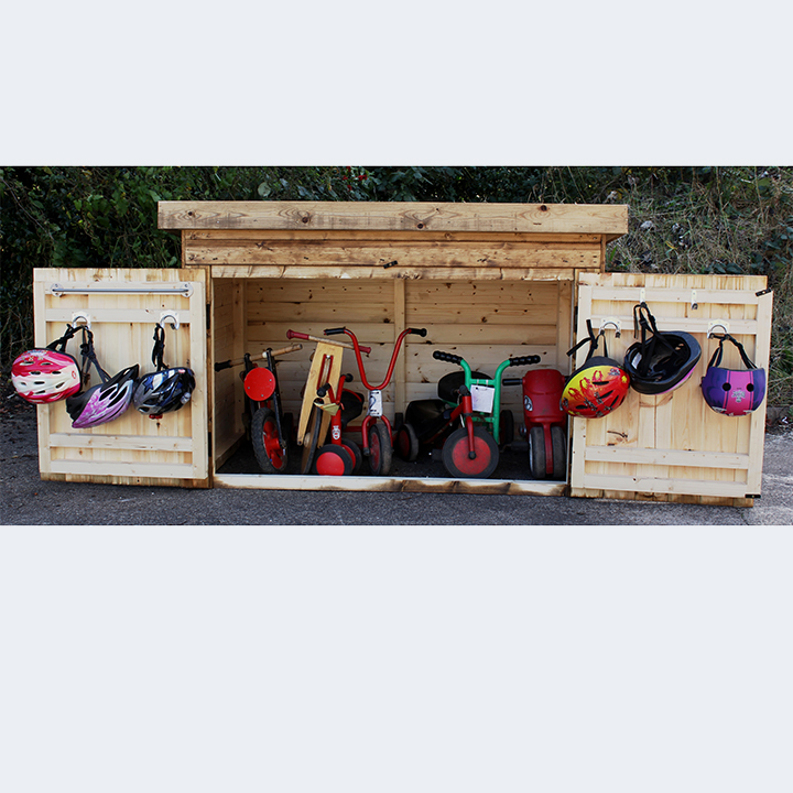 Storage for bikes and trikes