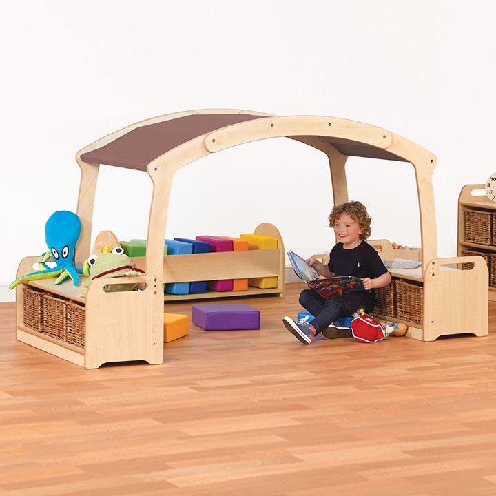 Den with Storage Benches - Early Years Direct