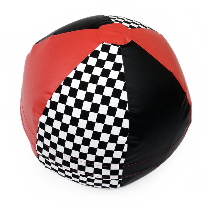 Balance ball in Black White Red