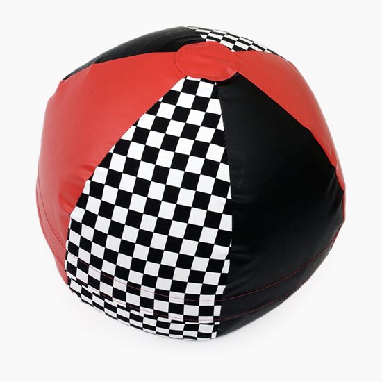 Balance ball in Black White Red